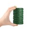 65 Feet Floral Wire Rustic Vine Bind Wire for Craft Wrapping Flower Bouquets(1 Roll,Dark Green)